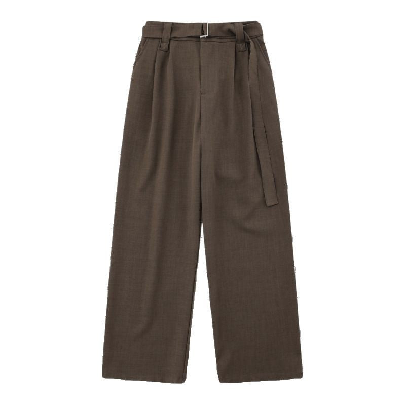 Loose Leisure All-matching Draping Straight Trousers