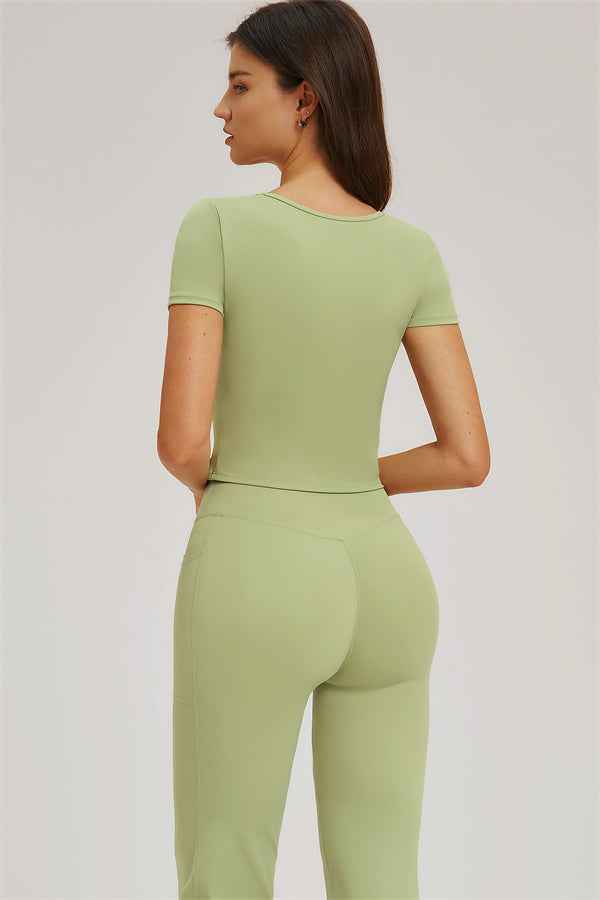 The Sizzle T-shirt Flared Leggings 2-Piece Set