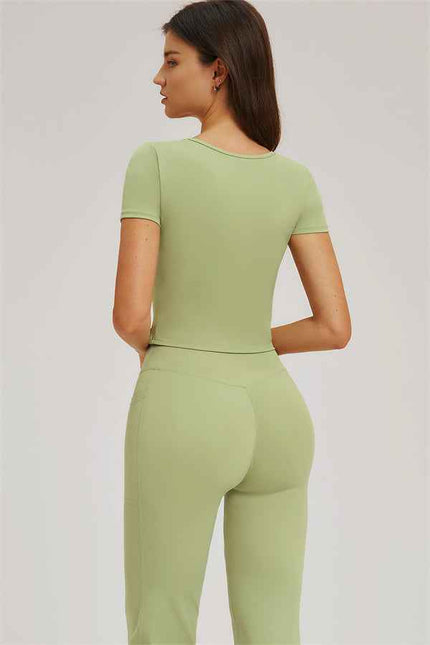 The Sizzle T-shirt Flared Leggings 2-Piece Set