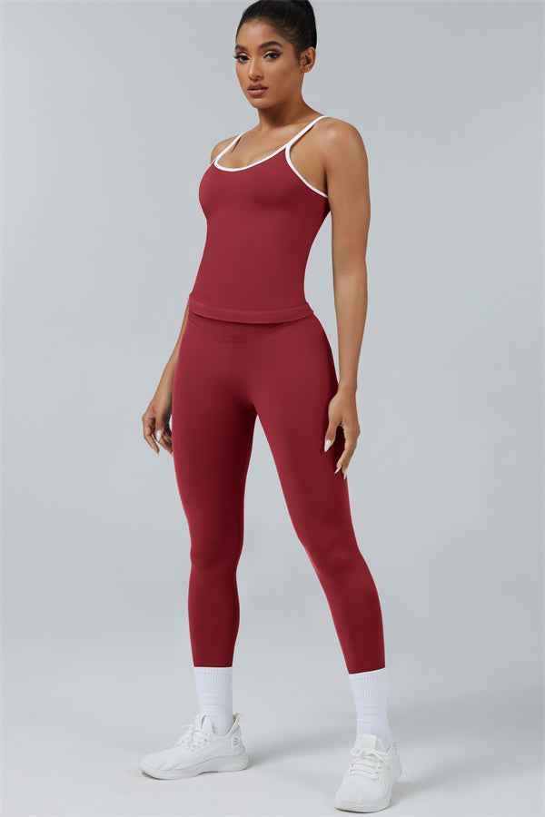 The Elevate Crop Top Leggings 2-Piece Set