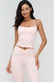 The BoldFit Crop Top Leggings 2-Piece Set