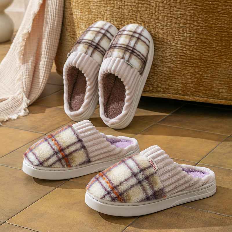 Leisure Home Comfortable Soft Cotton Slippers