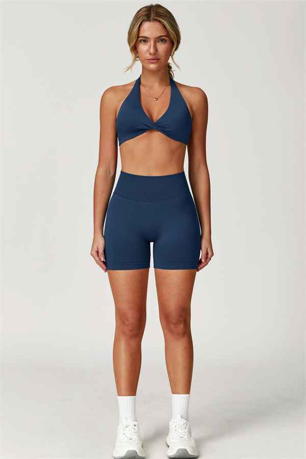 The Elara Sports Bra Shorts 2-Piece Set