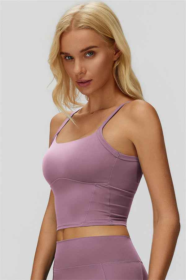 The Fyra Crop Tank Shorts 2-Piece Set