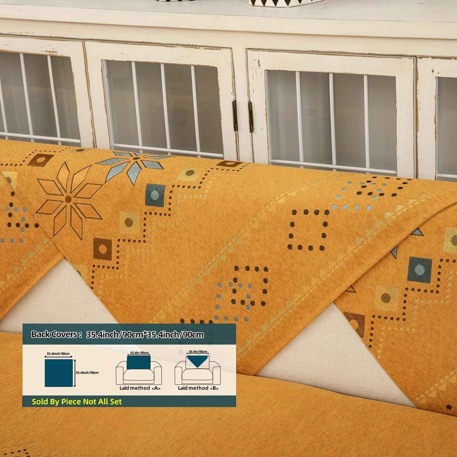 Stylish Bohemian Chenille Slipcovers for Couches