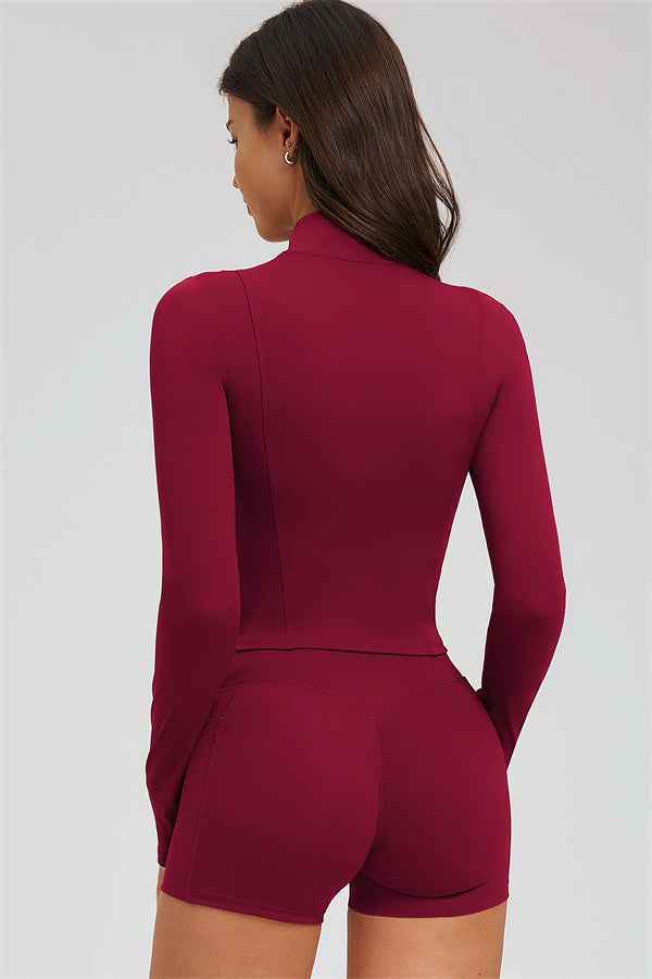 The Sizzle Zip Jacket Shorts 2-Piece Set