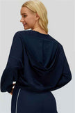 The Whisper V-Neck Hoodie