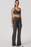 The Daze Sports Bra Flared Leggings 2-Piece Set