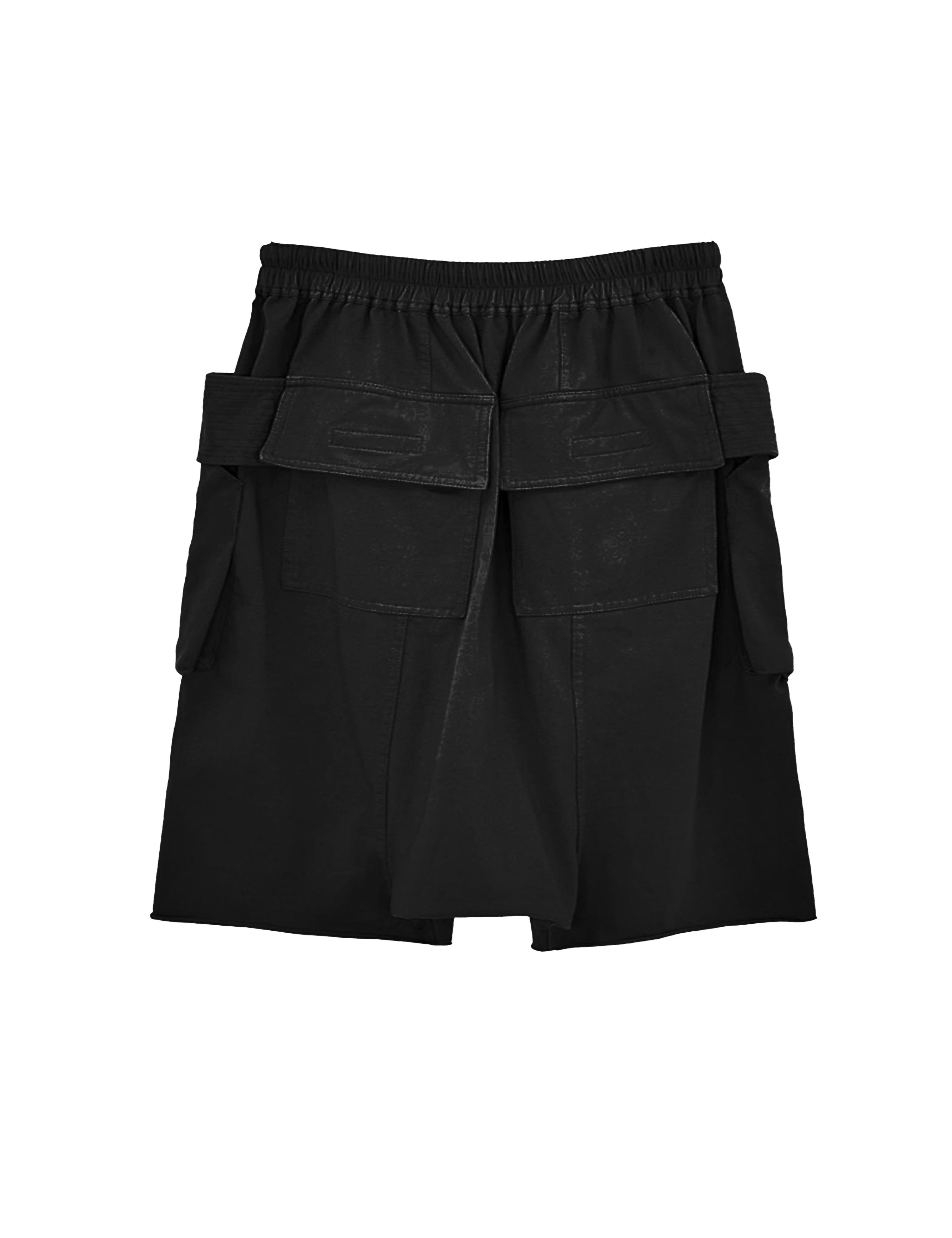 NOIR DROP-CROTCH CARGO SHORTS