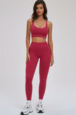The Kinetic Cross Back Sports Bra Leggings 2-Piece Set