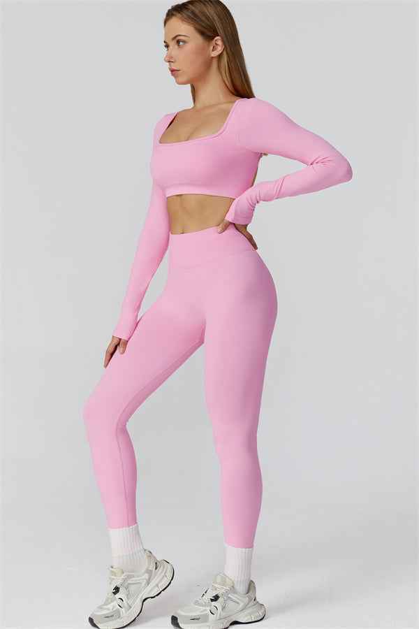 The Reign Long Sleeve Crop Top