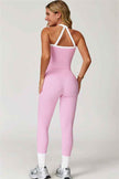 The Quest Cross Back Crop Top Leggings 2-Piece Set