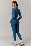 The Nova Luxe Jacket Sports Bra Leggings 3-Piece Set