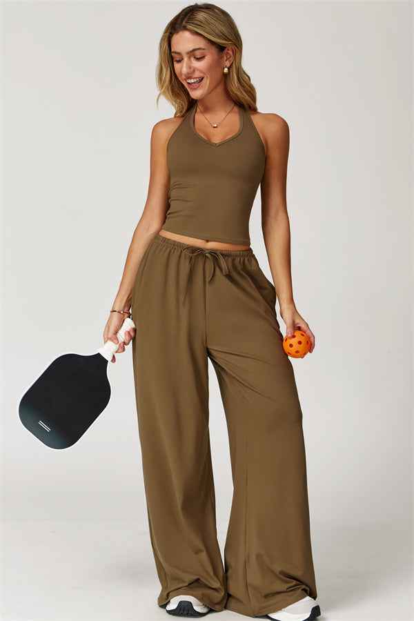 The Sprint Halter Tank Top
