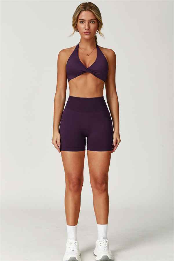 The Elara Sports Bra Shorts 2-Piece Set