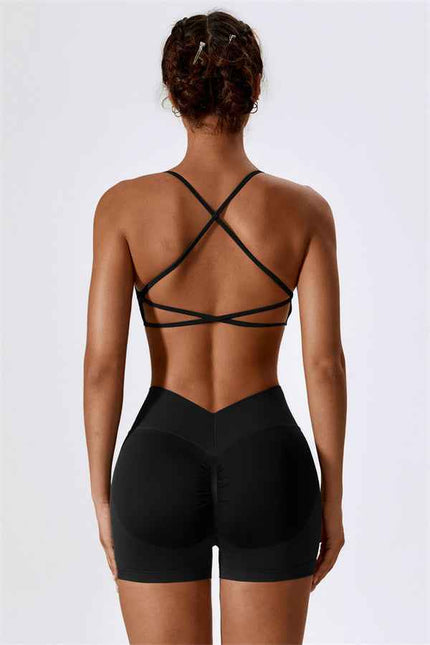 Nova Luxe Sports Bra Shorts 2-Piece Set