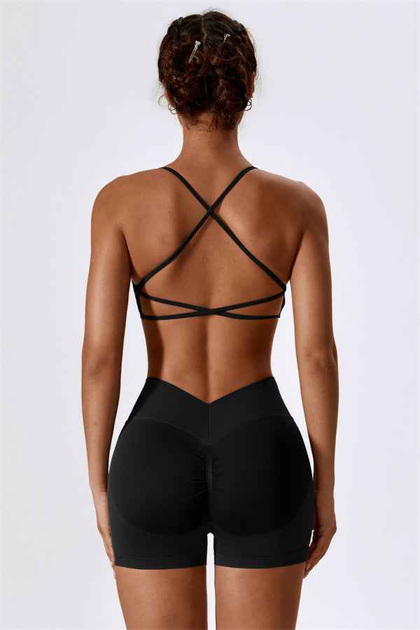 Nova Luxe Sports Bra Shorts 2-Piece Set