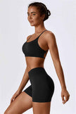 Nova Luxe Sports Bra Shorts 2-Piece Set