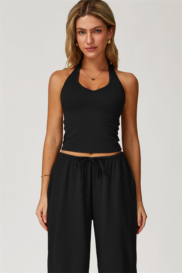 The Sprint Halter Tank Top