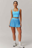 The Balance Crop Top Tennis Skirt 2-Piece Set
