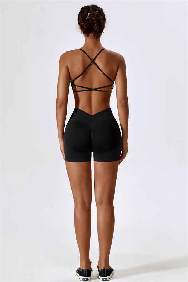 Nova Luxe Sports Bra Shorts 2-Piece Set