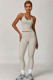 The Surge Halter Crop Top Leggings 2-Piece Set