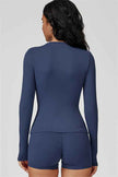 The Oasis Long Sleeve T-shirt Shorts 2-Piece Set