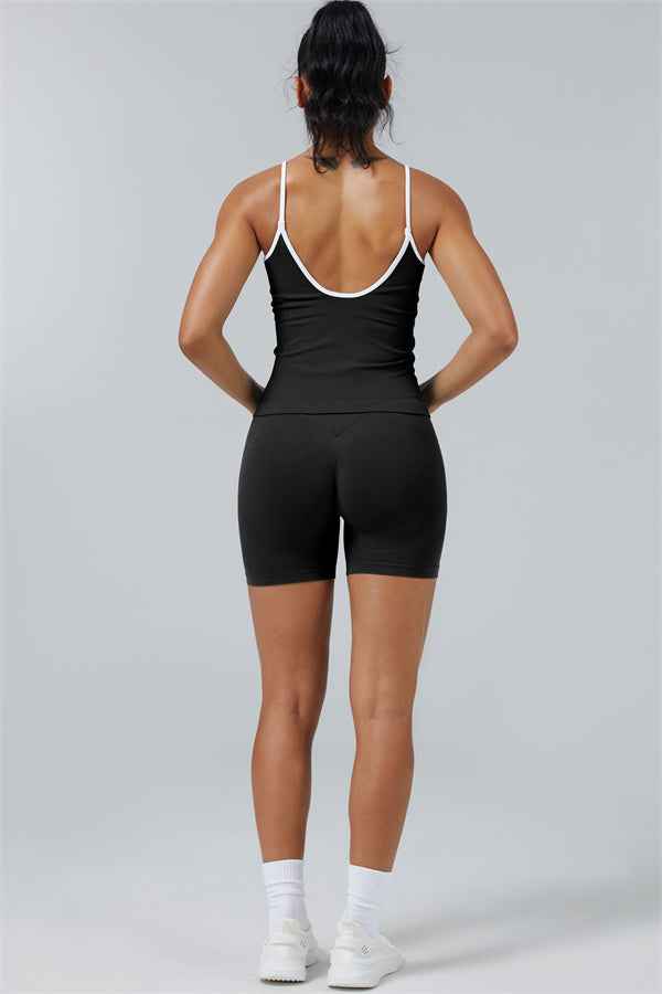 The Elevate New Crop Top Shorts 2-Piece Set