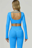 The Prime Long Sleeve Crop Top Leggings 2-Piece Set