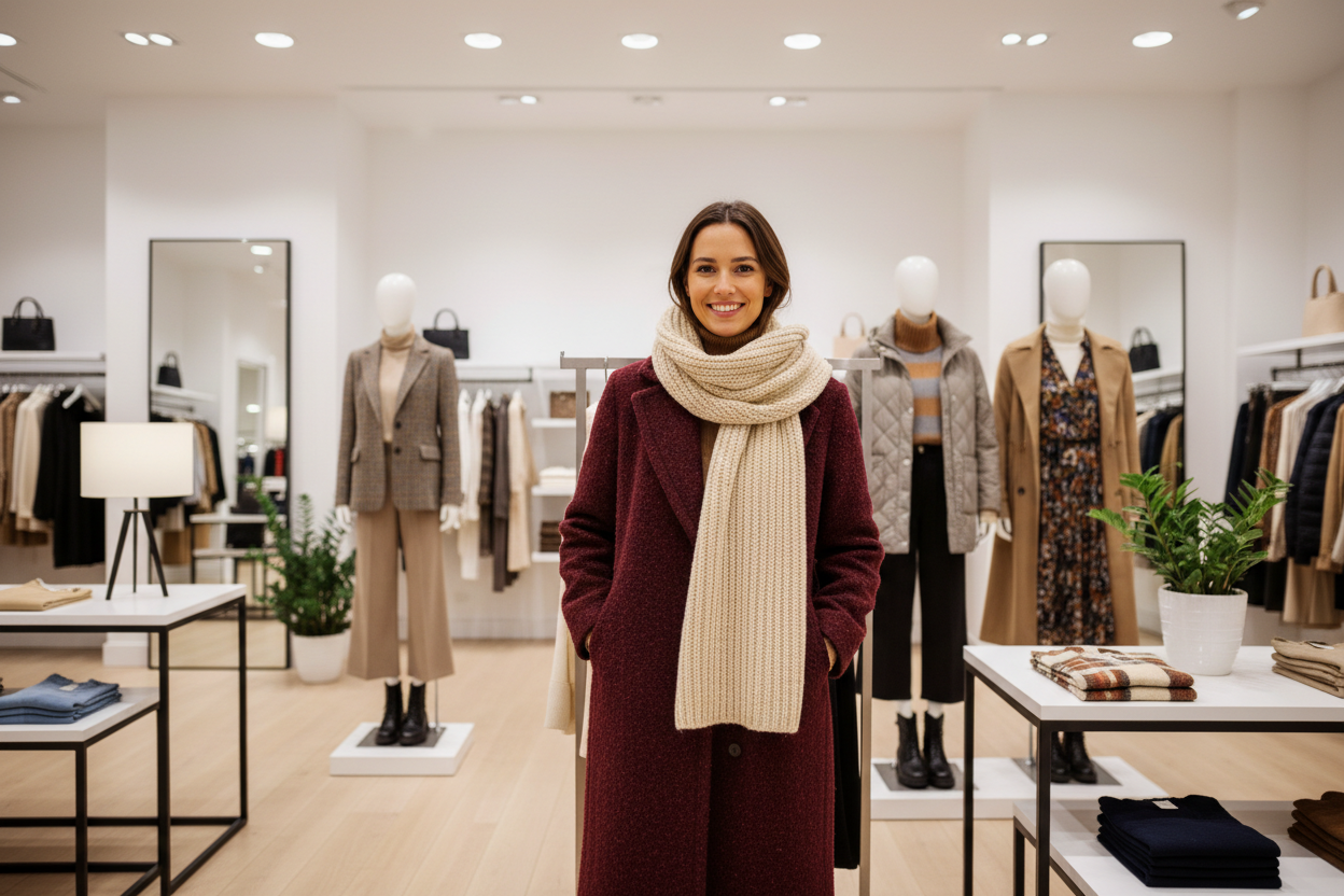Fall Boutique Interior