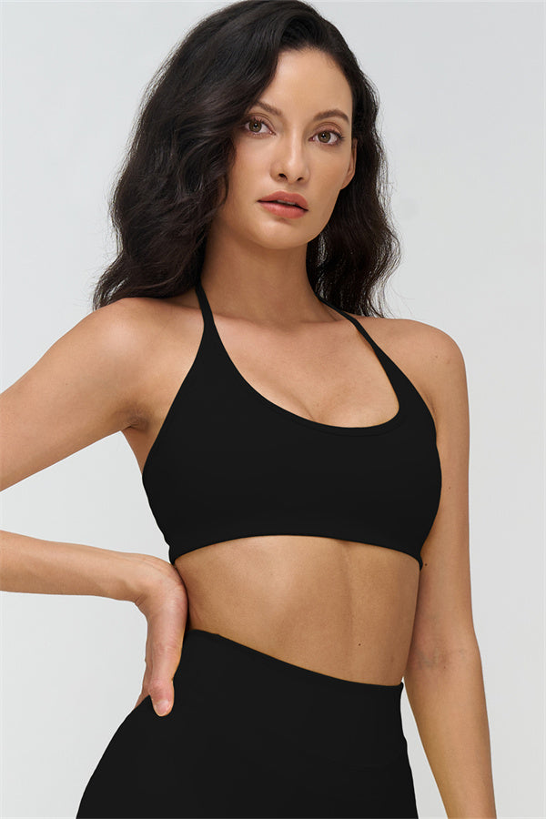 The Stride Halter Sports Bra