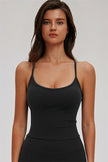 The Svelte Cross Back Tank Top