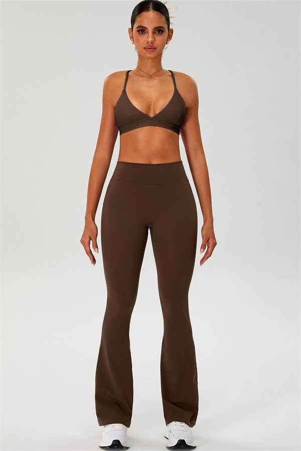 The Ember Sports Bra Flared Leggings 2-Piece Set