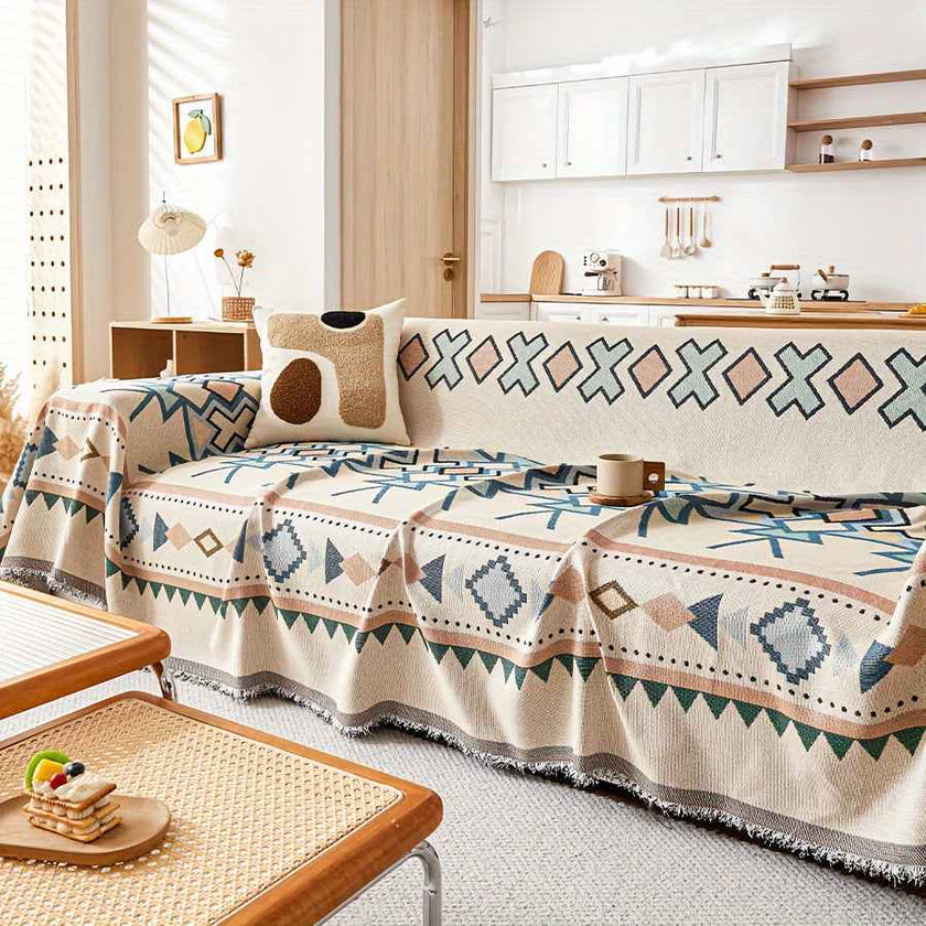 Extra Large Sofa Cover – Stretchable Furniture Protector