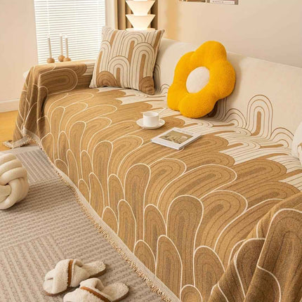 Boho Chic Pet Sofa Cover: Stylish & Pet-Friendly Protect Furniture