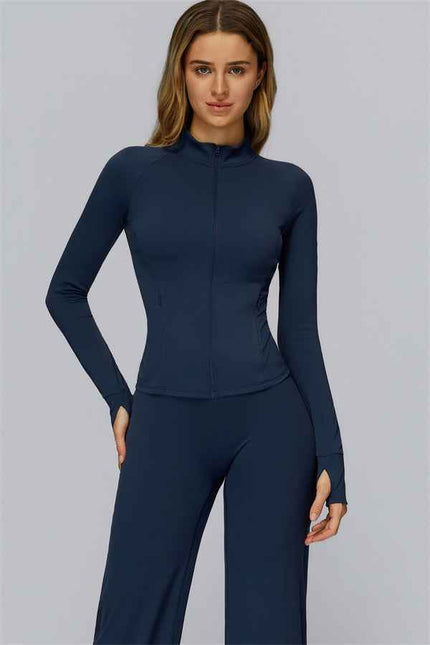 The FlexCore Pure Zip Jacket Flared Leggings 2-Piece Set