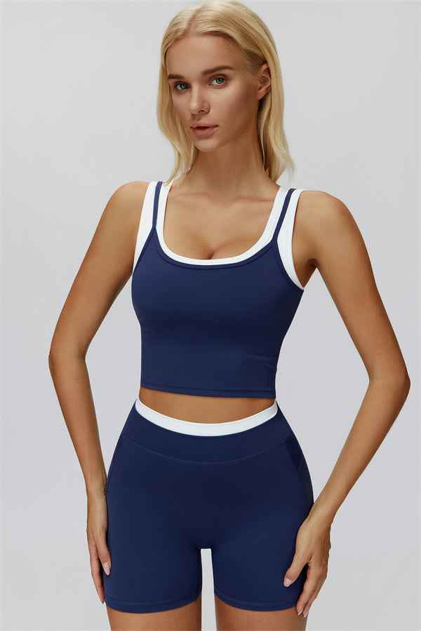 The Canyon Crop Tank Shorts 2-Piece Set