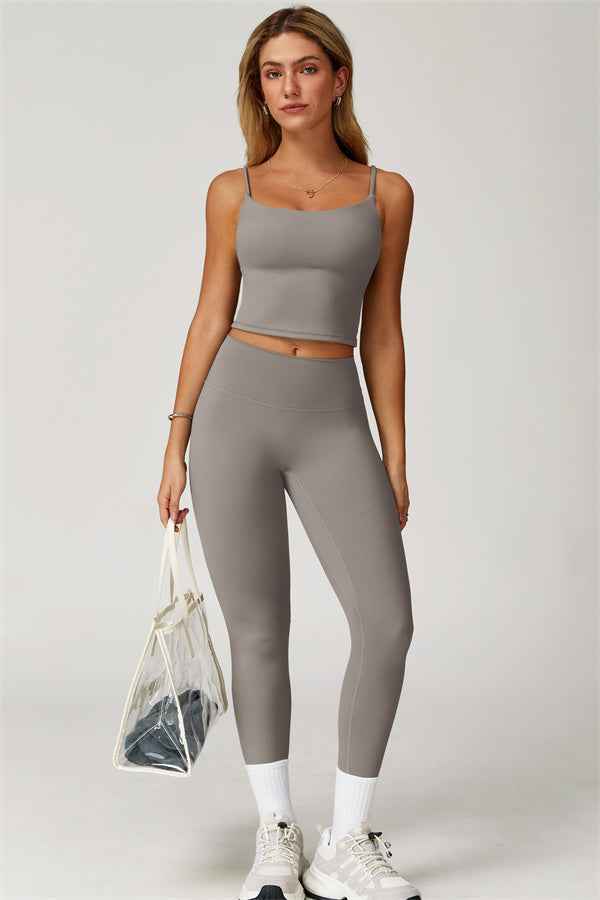 The Agile Crop Top Leggings 2-Piece Set