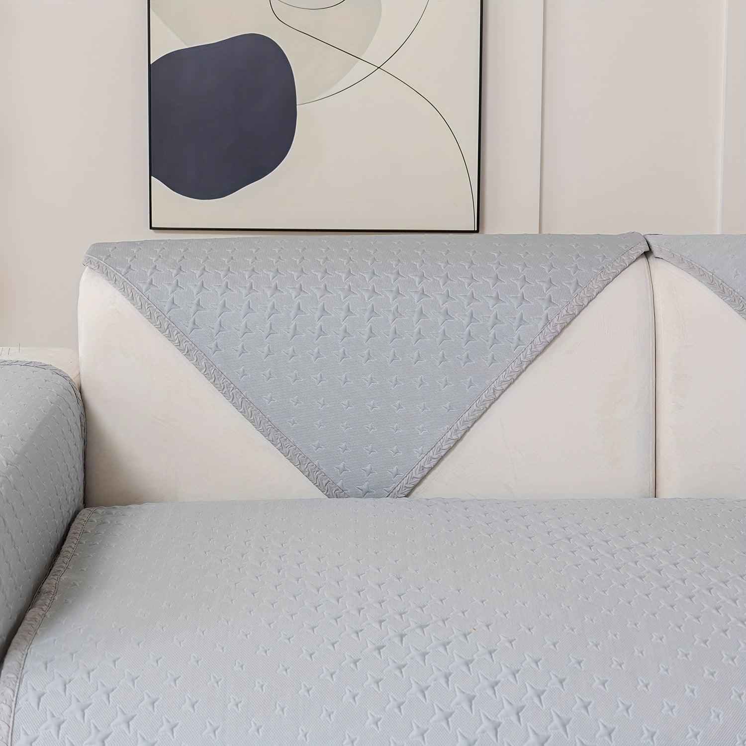 Summer Cooling Silk Non-slip Sofa Cover- Couch Cover for Dogs