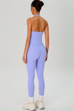 The Solid Halter Tank Top