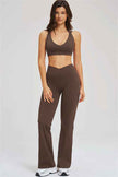 The Sizzle Sports Bra Flared Leggings 2-Piece Set