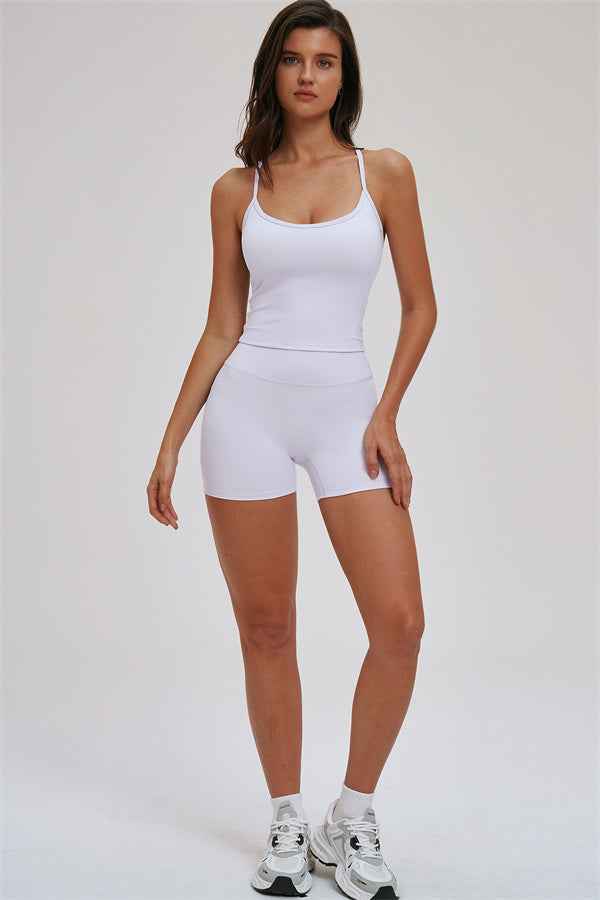 The Svelte Cross Back Tank Top