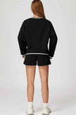 The Amara Sweatshirt Lounge Shorts 2-Piece Set