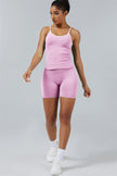 The Elevate New Crop Top Shorts 2-Piece Set