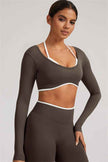 The Elevate Long Sleeve Crop top