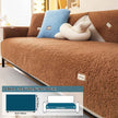 Durable 3 cushion couch cover | High-Quality Plush Sherpa Sofa Cover