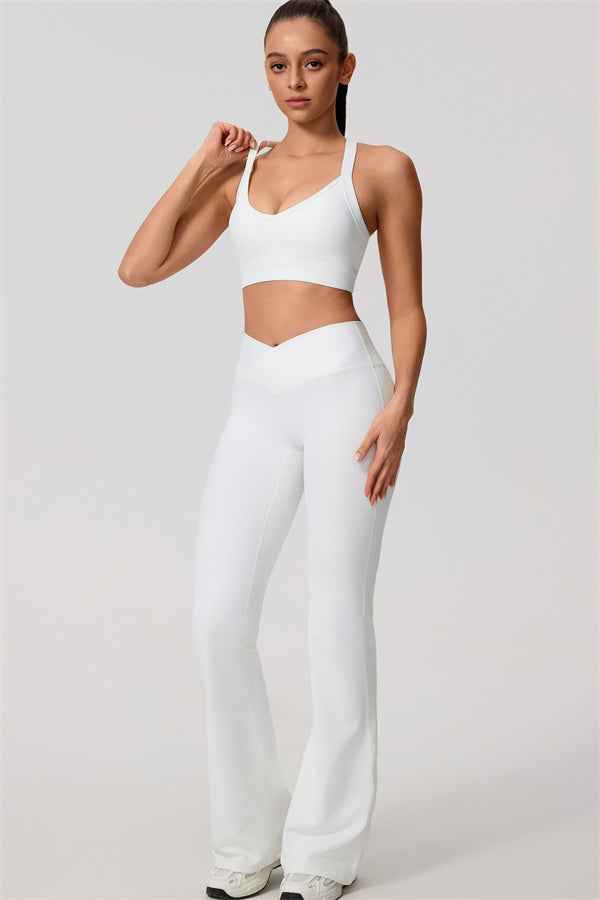 The Daze Sports Bra Flared Leggings 2-Piece Set