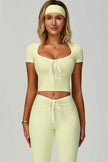 The Skyline Flared Tie Leggings