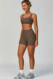 The Burst Sports Bra Shorts 2-Piece Set