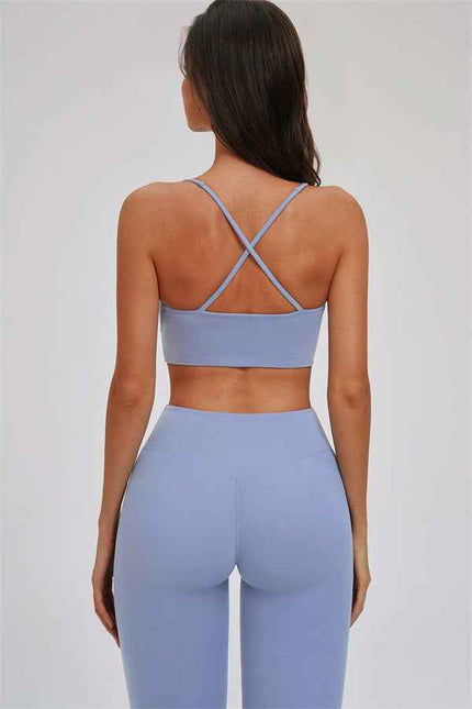 The Kinetic Cross Back Sports Bra Leggings 2-Piece Set